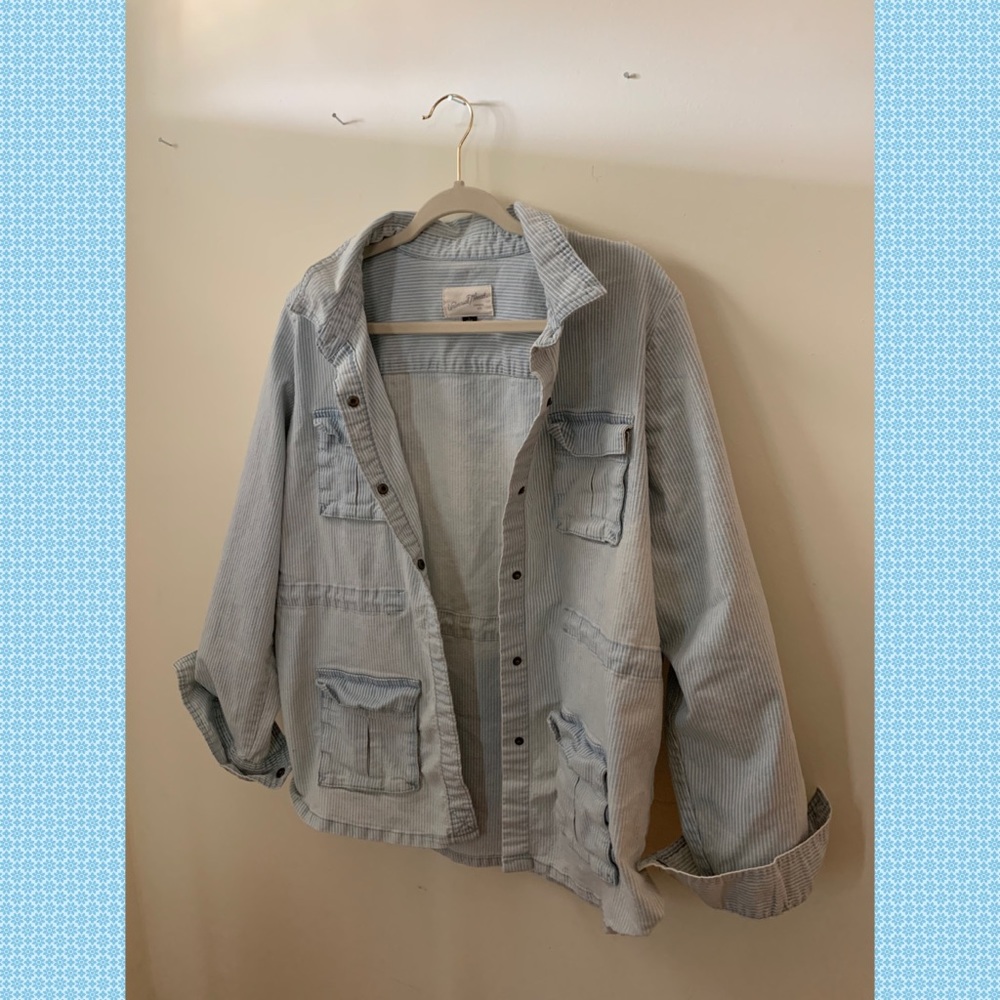 Universal Thread Railroad Stripe Chore Jacket